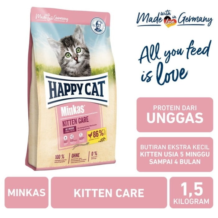 Happy Cat Minkas Kitten Care 1.5kg 1