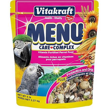 Vitakraft Menu Parrot Food (Tropical Fruits Mix) 2
