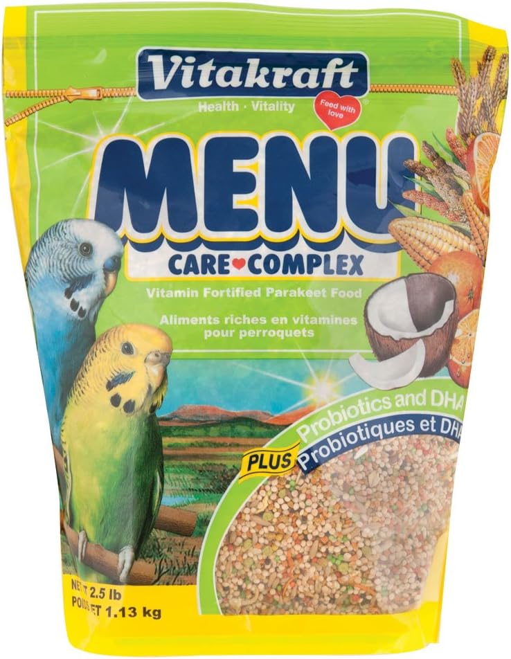 Vitakraft Menu Parrot Food (Tropical Fruits Mix)