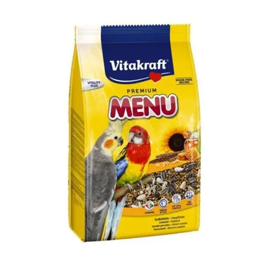 Vitakraft Menu Parrot Food (Tropical Fruits Mix) 4